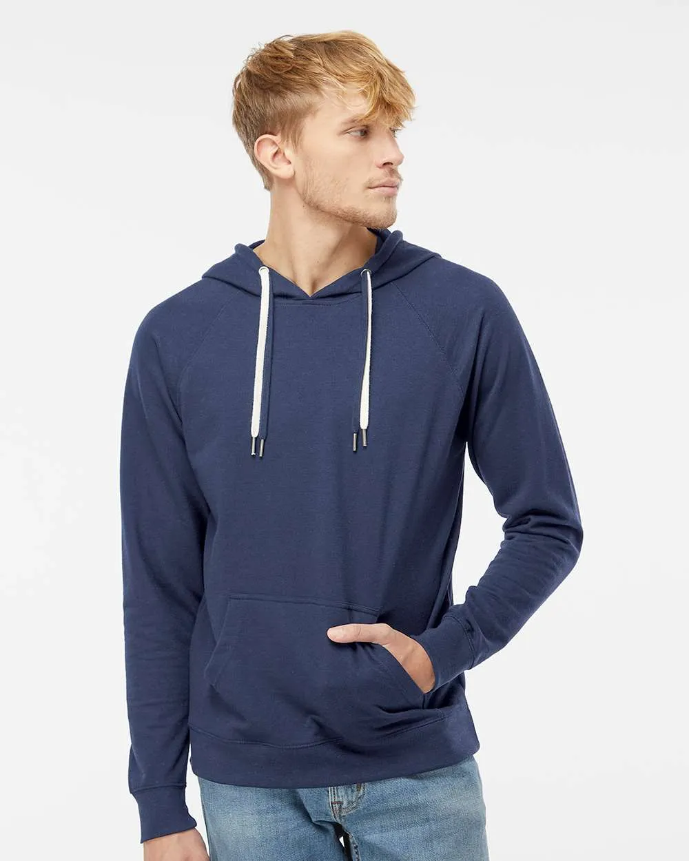 Independent Trading Co. Icon Lightweight Loopback Terry Hooded Sweatshirt SS1000