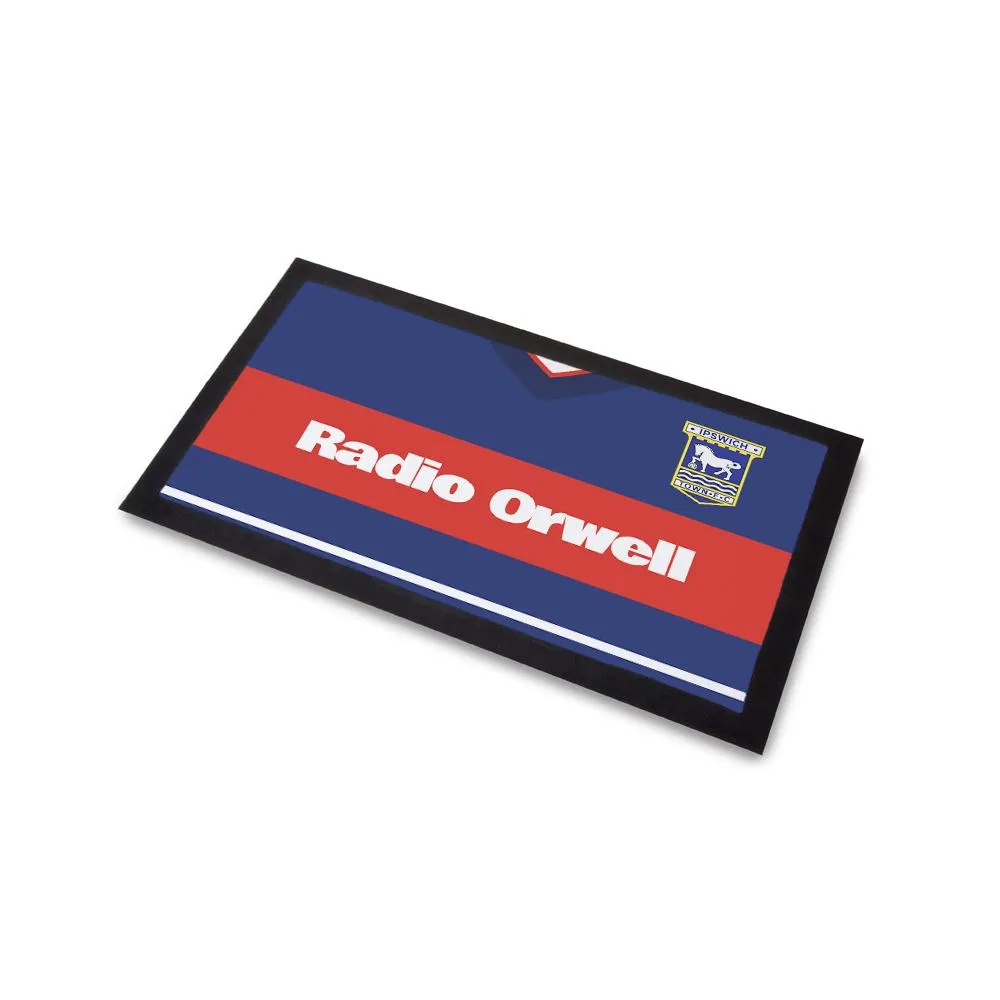 Ipswich Town 1986 Home Bar Runner