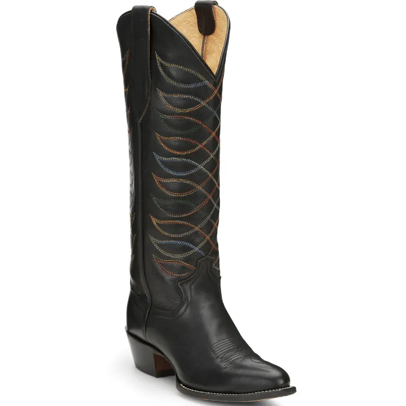 Justin Women's Whitley Black Western Boots VN4463