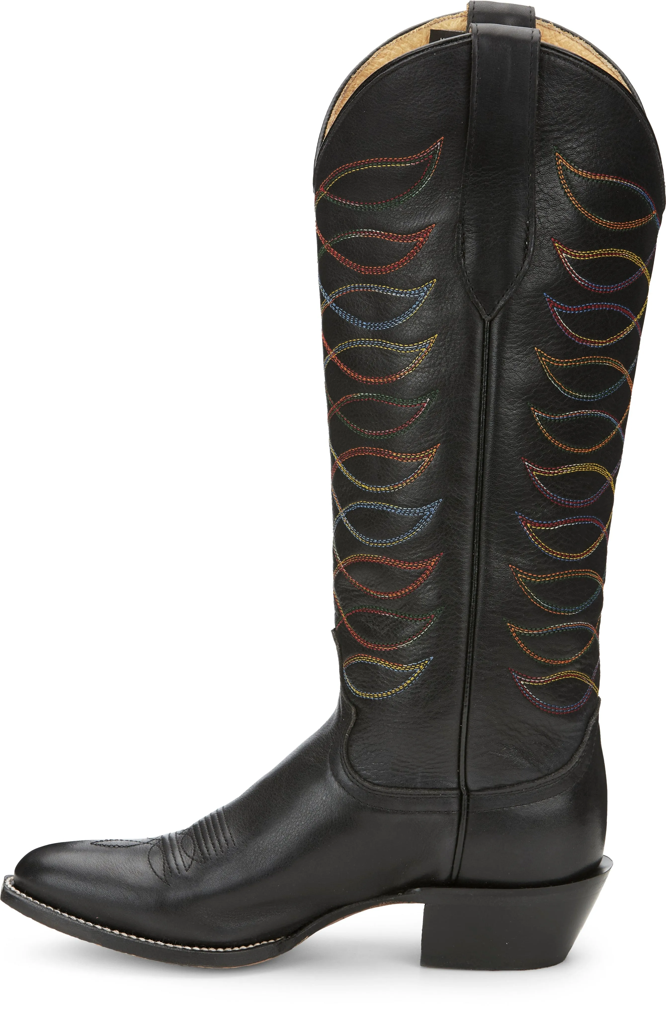 Justin Women's Whitley Black Western Boots VN4463