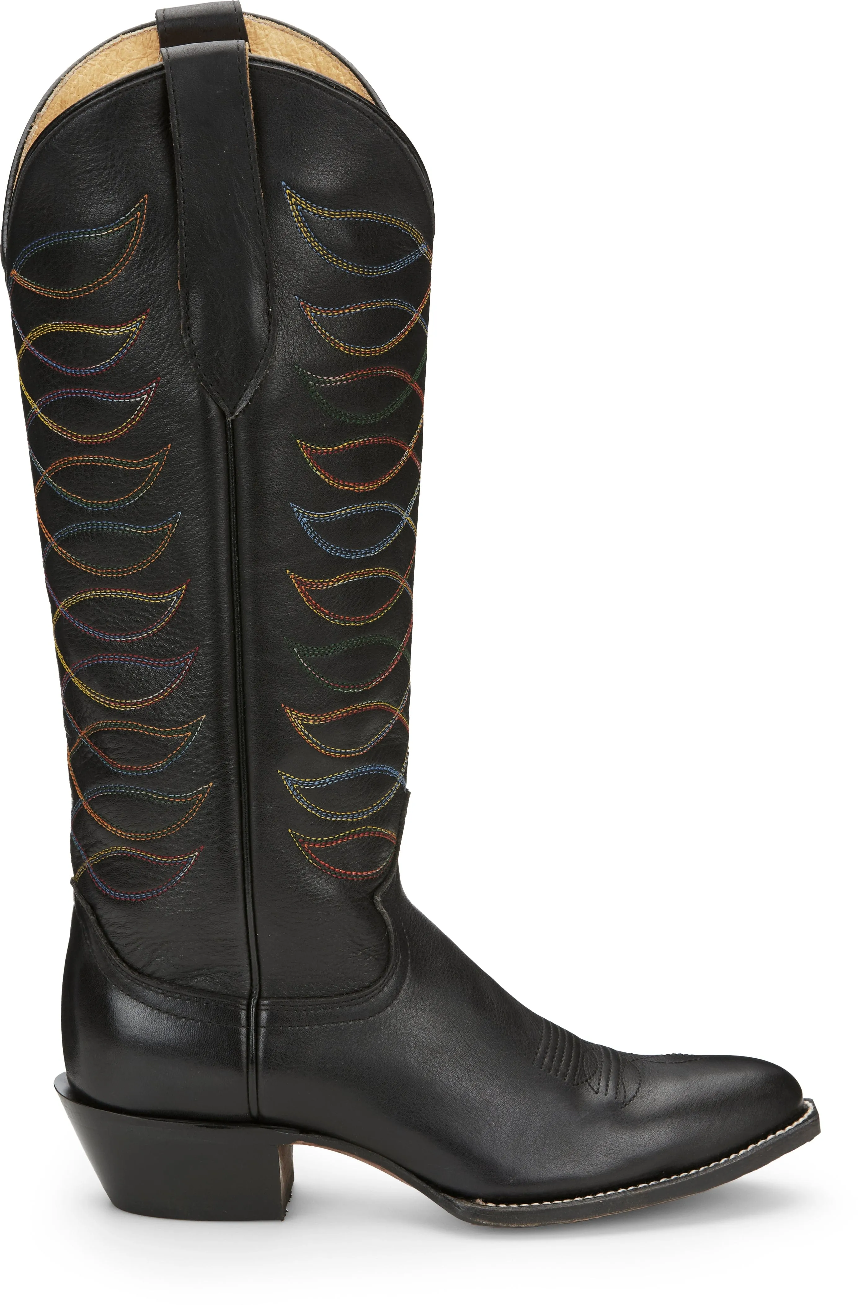 Justin Women's Whitley Black Western Boots VN4463