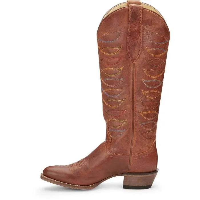 Justin Women's Whitley Rustin Amber 15" Western Boots VN4461