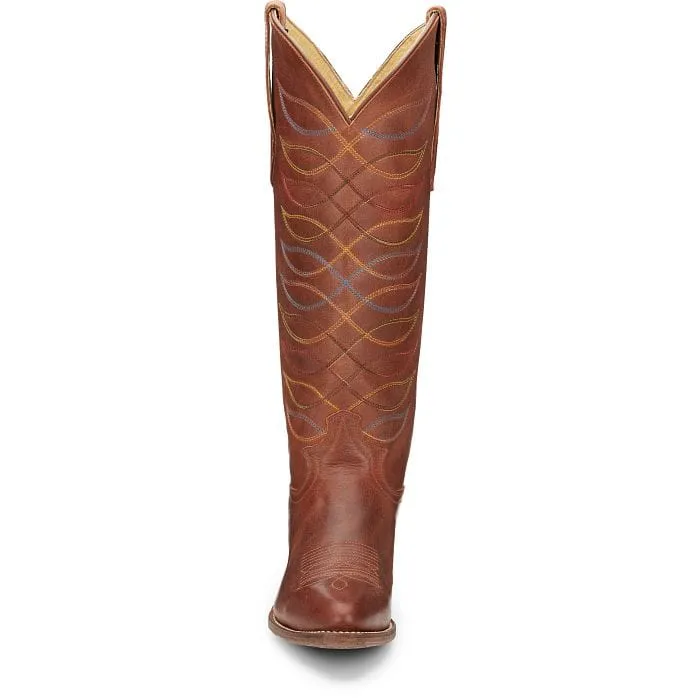 Justin Women's Whitley Rustin Amber 15" Western Boots VN4461