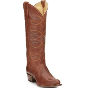 Justin Women's Whitley Rustin Amber 15" Western Boots VN4461