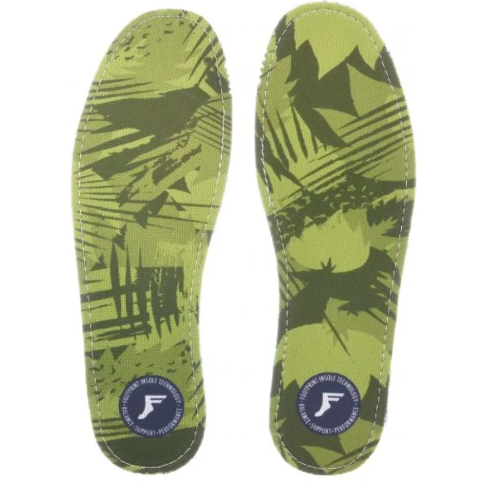 Kingfoam Insoles Camo Green