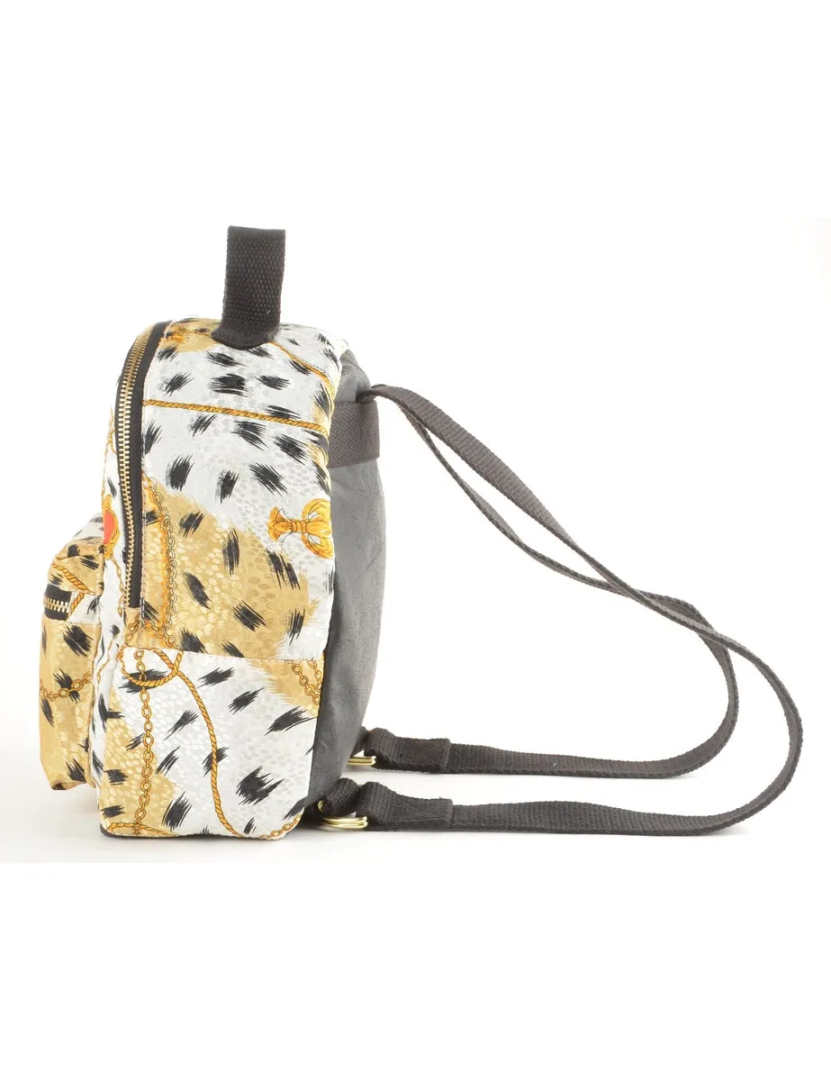 Label Emma Mini 90s Scarf Backpack