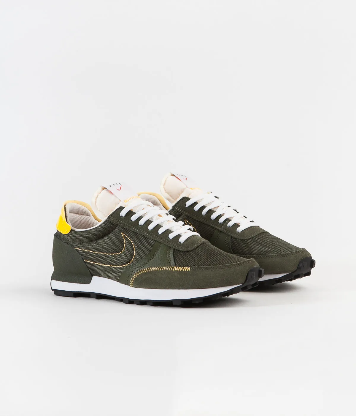 Nike Daybreak Type Shoes - Cargo Khaki / University Gold - Sail - White