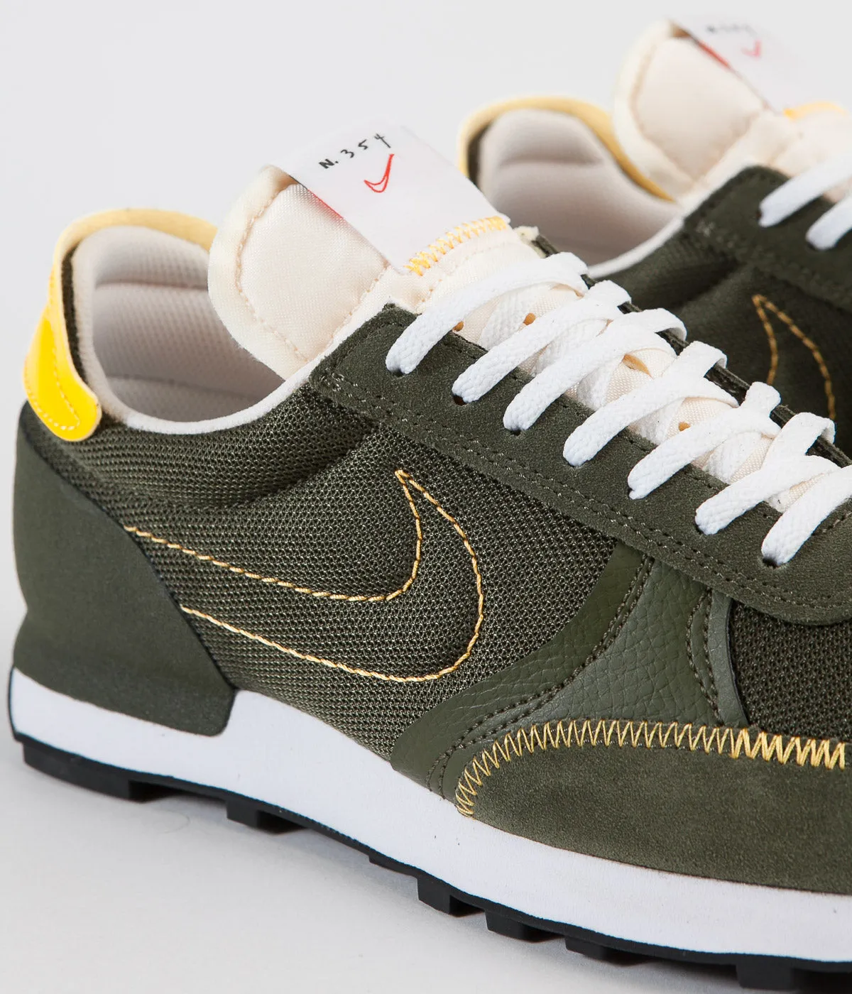 Nike Daybreak Type Shoes - Cargo Khaki / University Gold - Sail - White