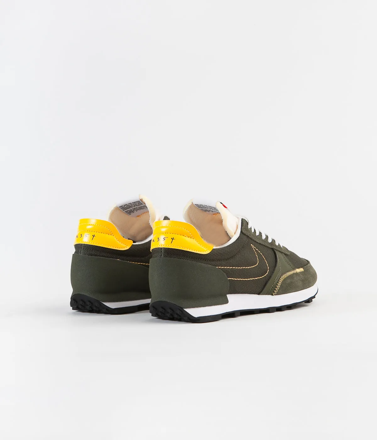 Nike Daybreak Type Shoes - Cargo Khaki / University Gold - Sail - White