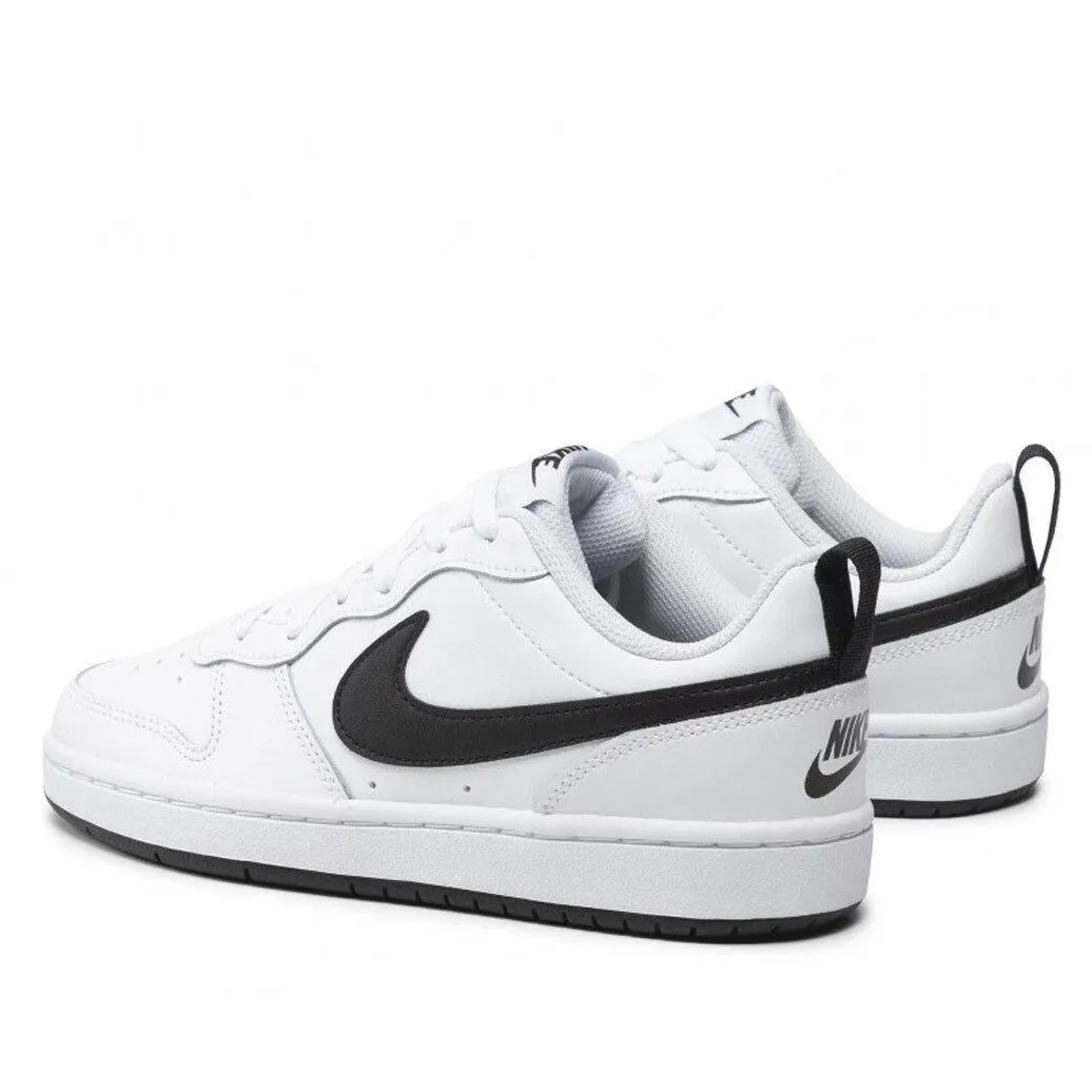 Nike Kid's Court Borough Low 2 Shoes - White / Black