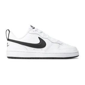 Nike Kid's Court Borough Low 2 Shoes - White / Black