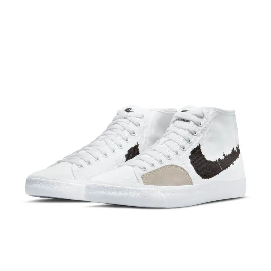 Nike SB Blazer Court Mid Premium White Black White