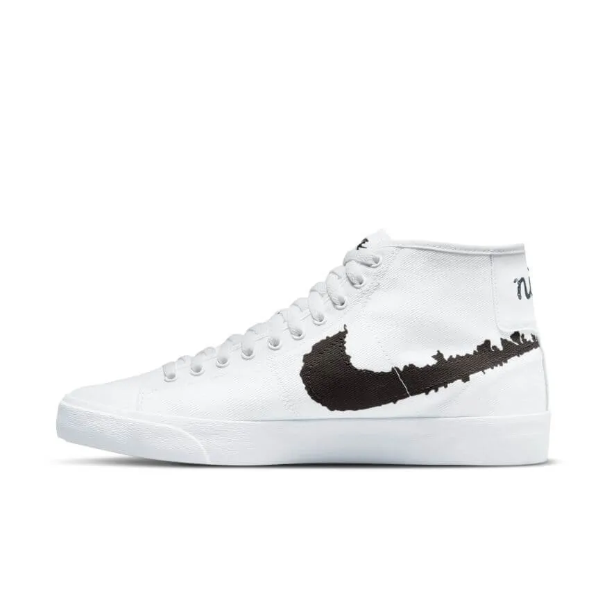 Nike SB Blazer Court Mid Premium White Black White