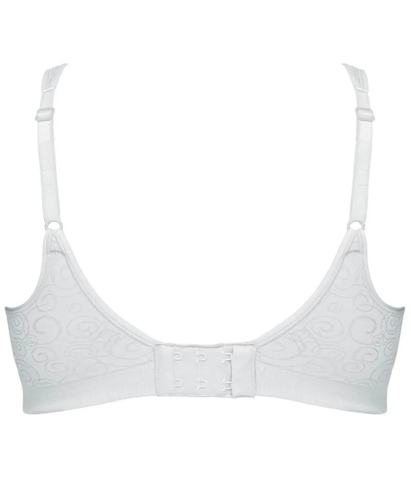 Playtex Comfort Revolution Swirl Wire-free Bra - White Swirl