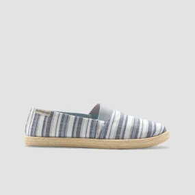 Quiksilver Espadrilled Slip-On Shoes - Grey 3