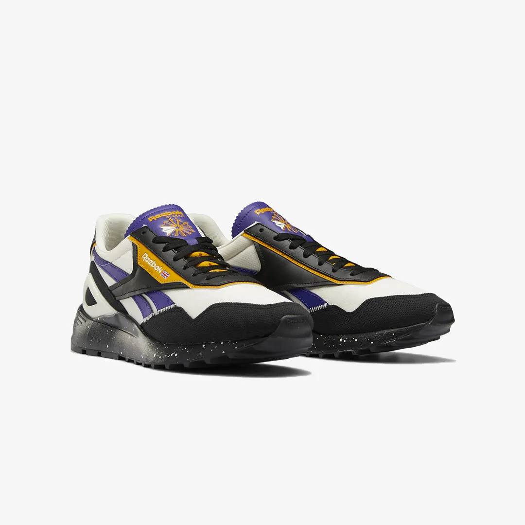 Reebok | CLASSIC LEATHER LEGACY AZ  { CORE BLACK/BOLD PURPLE