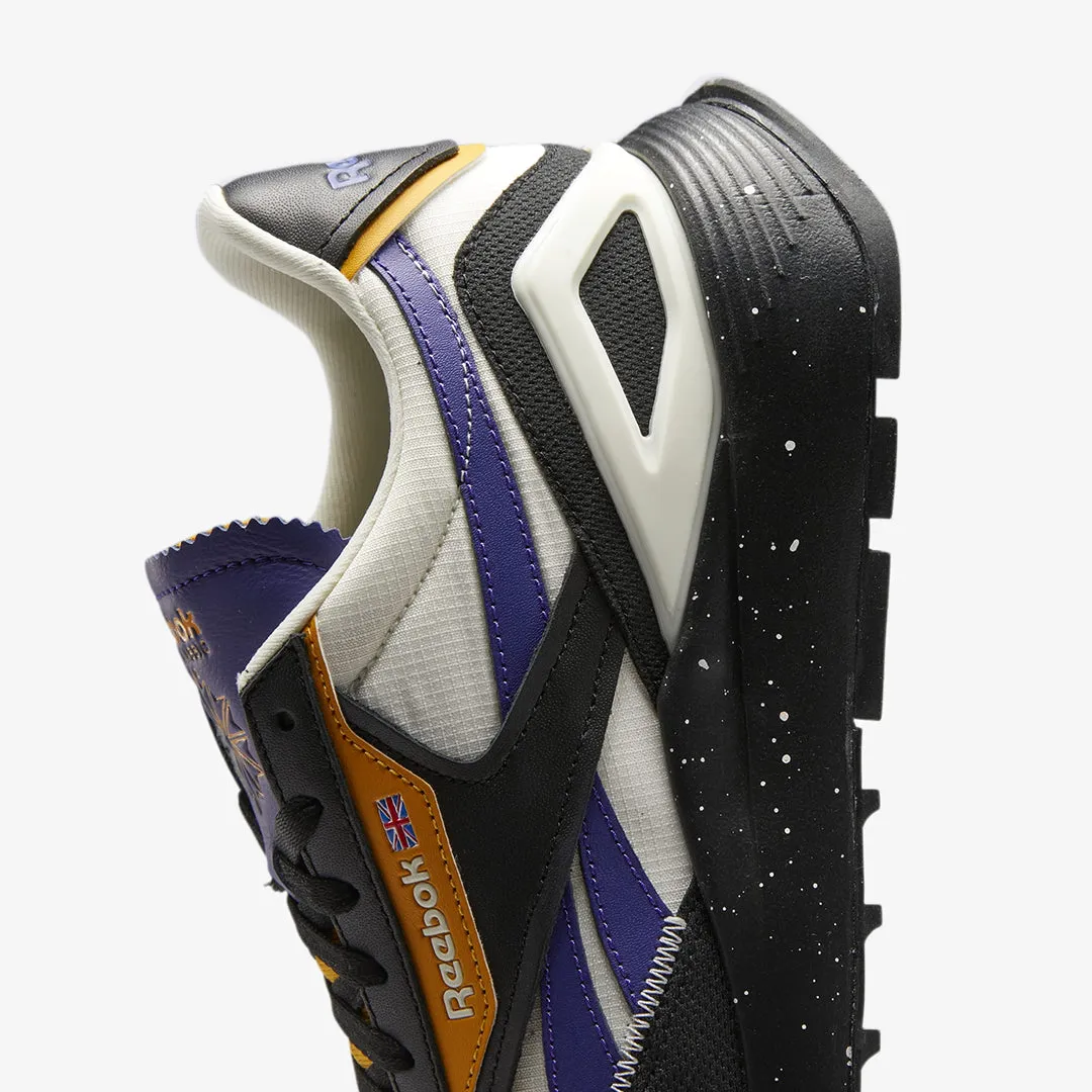 Reebok | CLASSIC LEATHER LEGACY AZ  { CORE BLACK/BOLD PURPLE