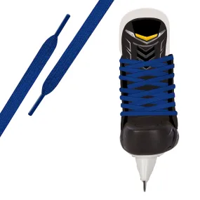 Royal Blue Pro Waxed Hockey Skate Lace