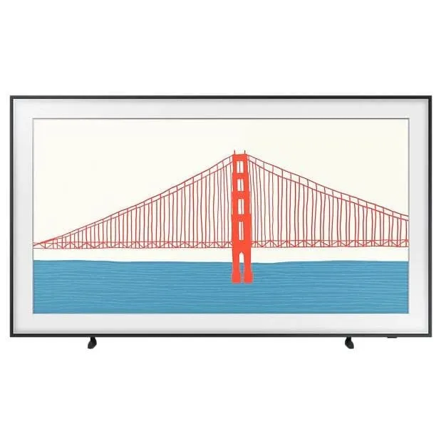 Samsung QE55LS03AAUXXU 55" The Frame (2021) QLED Art Mode TV with Slim Fit Wall Mount