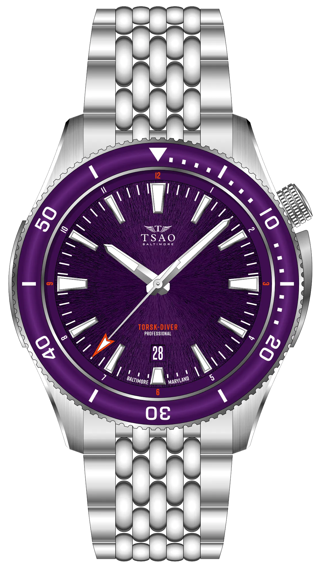 Steel Torsk-Diver Pro Raven Purple