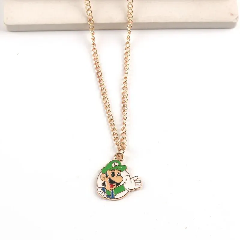 Super Mario Bros Necklace Classic Game