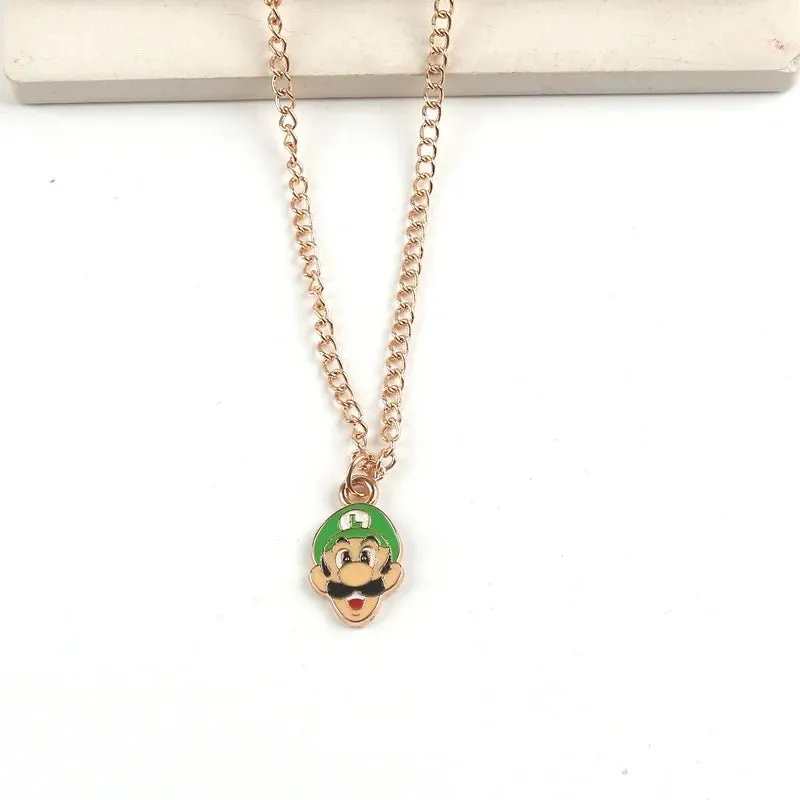 Super Mario Bros Necklace Classic Game