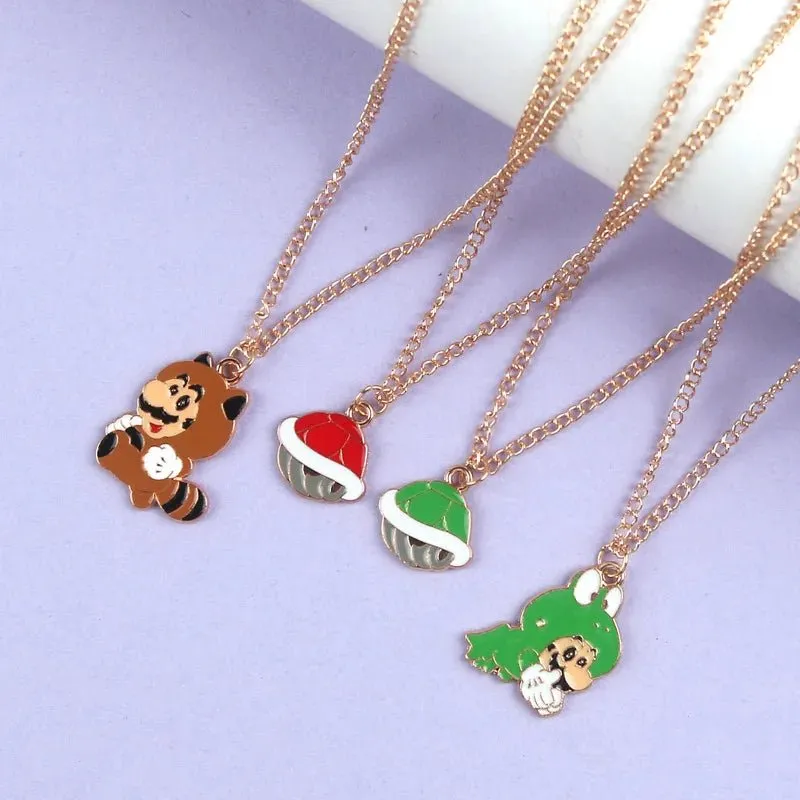 Super Mario Bros Necklace Classic Game