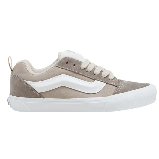 Vans Men's Knu Skool Shoes - Grey / White