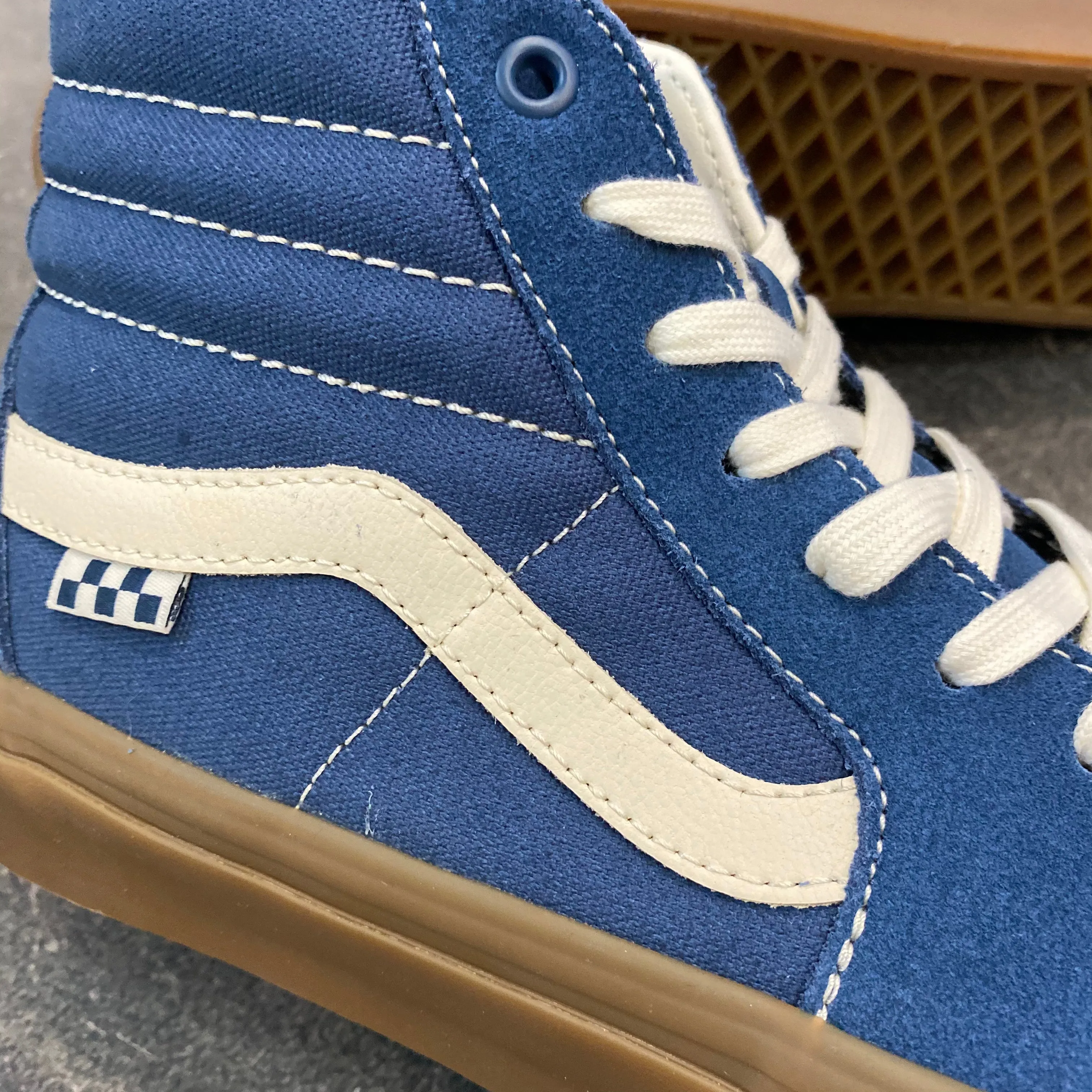 Vans Skate Sk8-Hi Dark Denim/Gum SALE