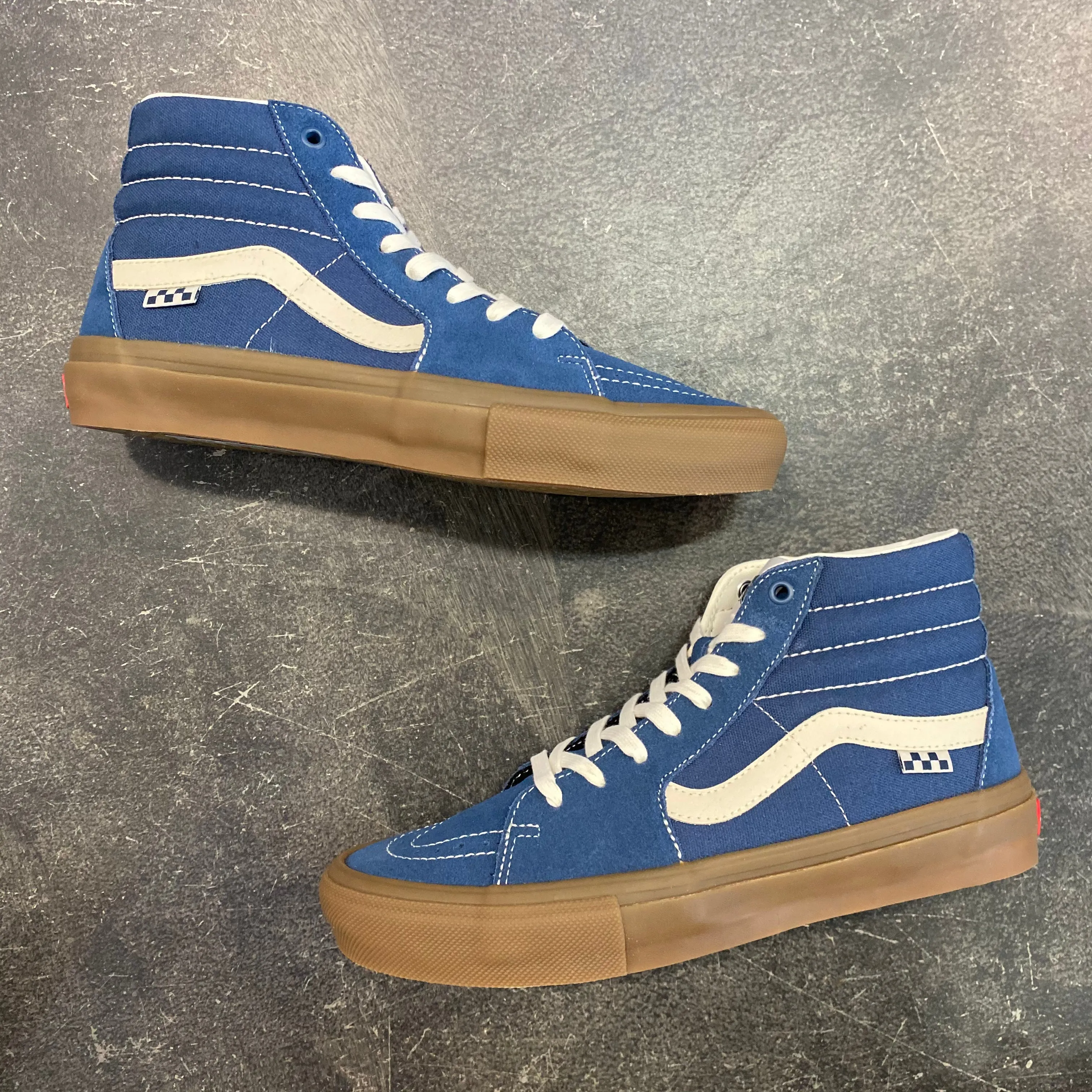 Vans Skate Sk8-Hi Dark Denim/Gum SALE