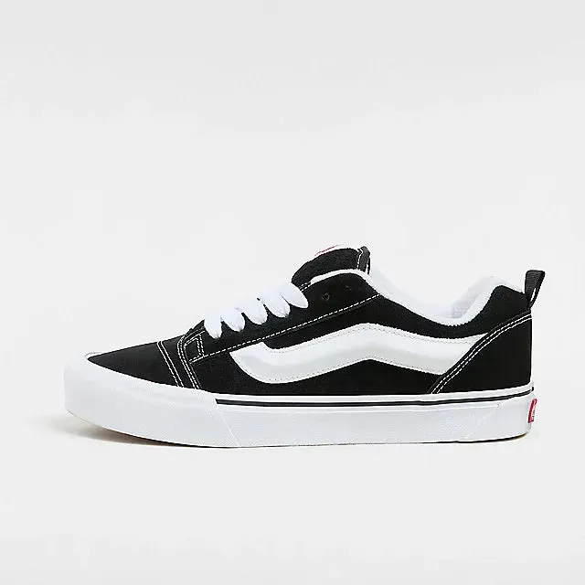 Vans Unisex Knu Skool Shoes - Black / White