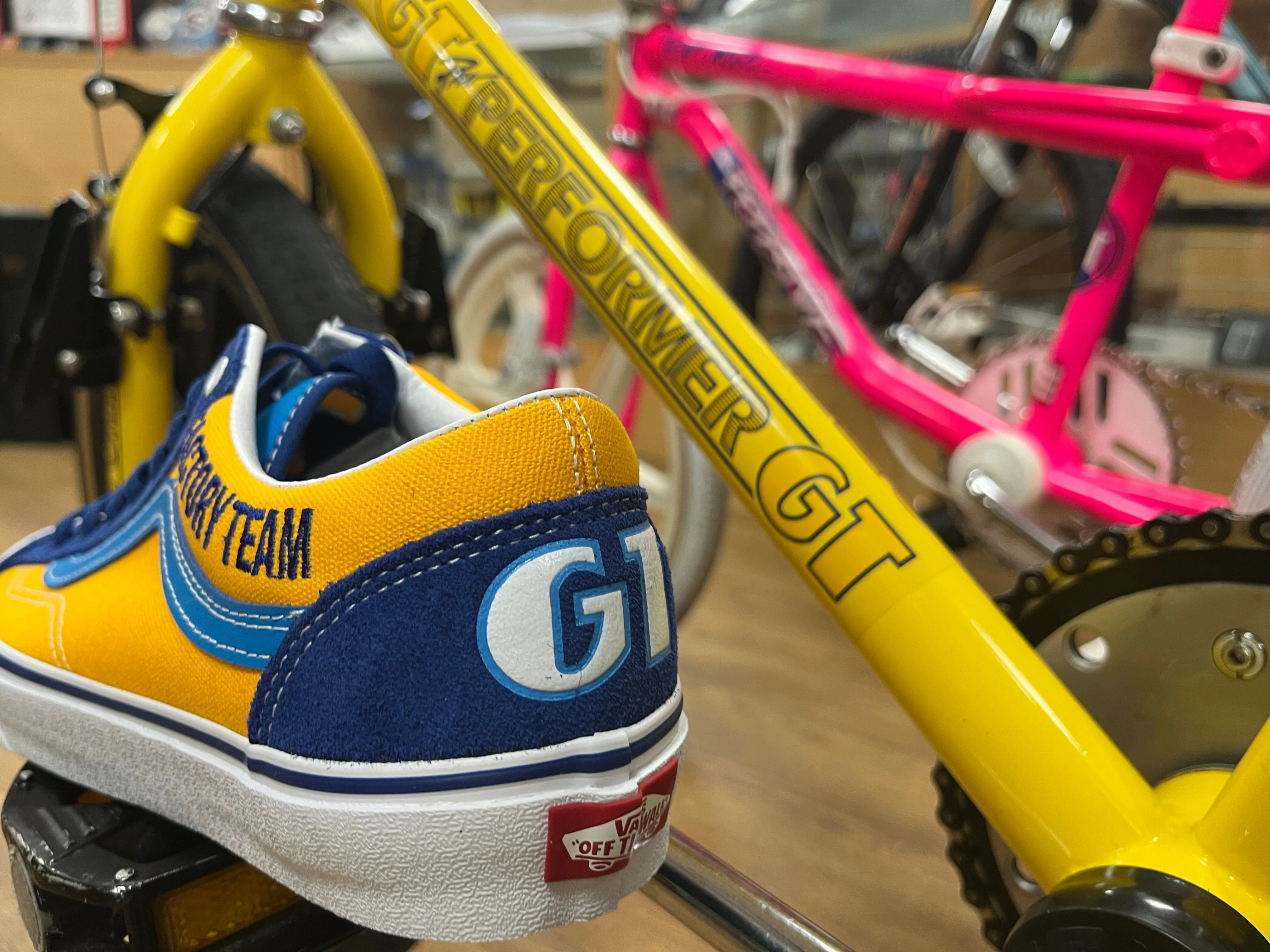 Vans x Our Legends GT Style 36 Shoes Blue / Yellow