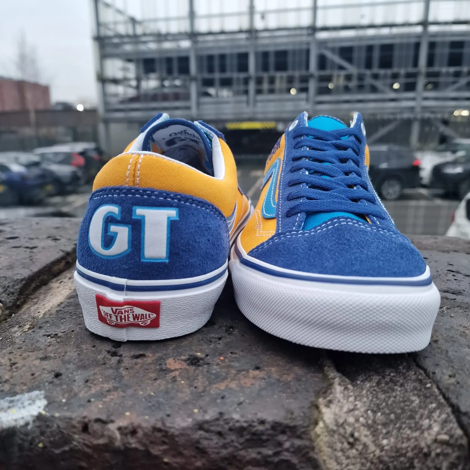 Vans x Our Legends GT Style 36 Shoes Blue / Yellow