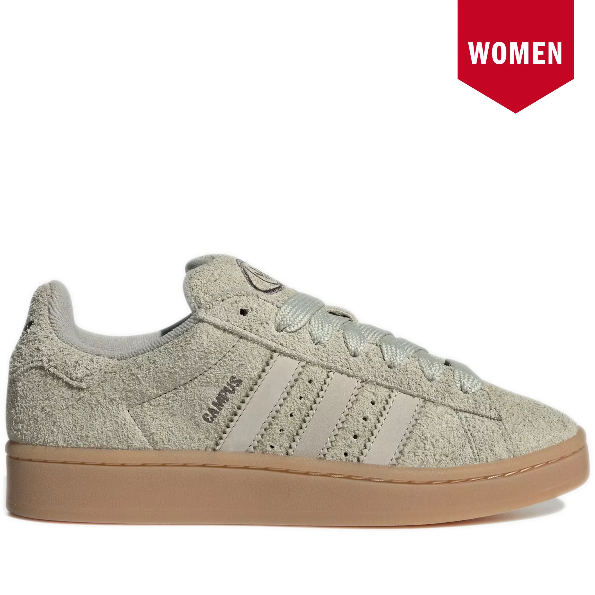 Women's Adidas Campus 00s Shoes - Putty Grey / Putty Grey / Charcoal